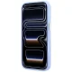 Guess Stripe Peony 4G Logo MagSafe vāciņš priekš iPhone 18 Pro / 17 Pro, gaiši zils