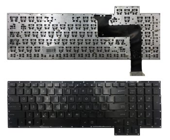 Asus ROG G750 Series Keyboard, Black (US)