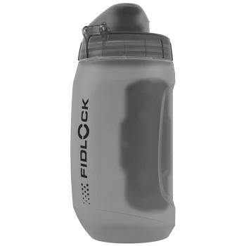 Dzeramā pudele Fidlock TWIST 450 ar pudeles savienotāju, 450 ml, caurspīdīgi melna