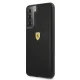 Чехол Ferrari для Samsung Galaxy S21+ On Track Perforated, черный