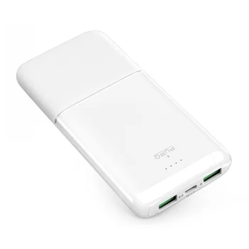 Puro DAILY 10 PLUS ārējais akumulators 10000mAh 22.5W, balts