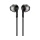 JBL T205 vadu in-ear austiņas ar 3,5 mm mini džeku – melnas