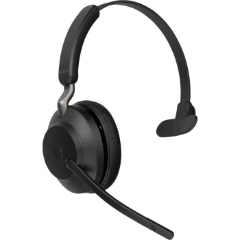 Jabra Evolve2 65 UC Mono Bluetooth austiņas, USB-A, Melnas