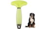 Double-Sided Undercoat Rake for Dogs & Cats, Pet Grooming Deshedding Tool, Green