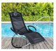 Dārza atpūtas krēsls šūpuļkrēsls 7Rock | Garden Lounger Rocking Chair