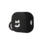 Karl Lagerfeld KLAP2RUNCHK Чехол для AirPods Pro 2 черный/черный силиконовый Choupette...