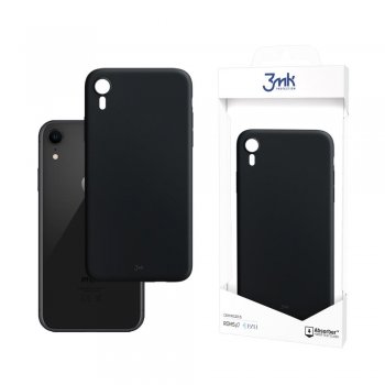 Apple iPhone XR 6.1" 3MK Matt Case Cover, Black | Matēts Telefona Maciņš Vāks Apvalks Bampers