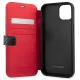 Ferrari FESAXFLBKP13SBK iPhone 13 mini 5.4" black/black book On Track Carbon Stripe