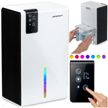 Gaisa sausinātājs Berdsen BD-856 ar higrostatu, 800ml/24h, balts
