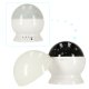 2-in-1 Star Projector Night Light for Kids USB, White