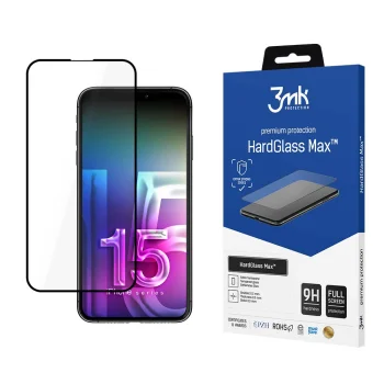 3Mk Protection HardGlass Max aizsargstikls iPhone 15 Pro