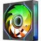 Korpusa ventilatori Thermaltake SWAFAN INFINITY EX14 ARGB Sync 140 mm, 3 gab., melni