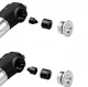 Rockbros JG-1040B kompakts velosipēda sūknis, melns