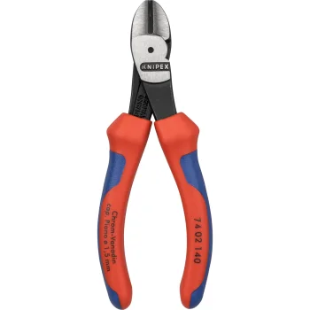 KNIPEX 74 02 140 High Leverage Diagonal Cutters 140 mm