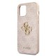 Guess GUHCN614GMGPI iPhone 11 6.1"/ Xr rozā / cietais vāciņš 4G Big Metal Logo | 6.1 "/ pink hardcase