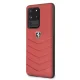 Чехол Ferrari для Samsung Galaxy S20 Ultra Heritage Quilted, красный