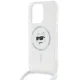 Karl Lagerfeld iPhone 14 Pro Max vāciņš IML Choupette Head & Cord MagSafe, caurspīdīgs