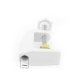 Activeshop Table Clamp for Magnifying Lamp, White