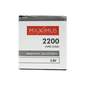 Samsung Xcover 3 Battery Maxximus 2200mAh Li-Ion Replacement EB-BG388BBE