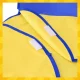 Kruzzel Kids Protective Apron with Sleeves Size S (98-122 cm) Yellow/Navy