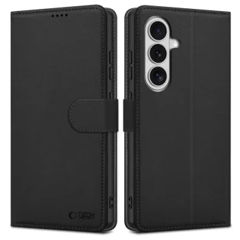 Tech-Protect Wallet atverams vāciņš Samsung Galaxy S26, melns