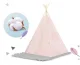 Nukido Nk-406 Kids Teepee Tent, Light Pink