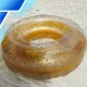 Надувной круг для плавания с конфетти для детей и взрослых 120 см,...
