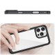 Outer Space Case for iPhone 16 Pro Max with Gel Frame, Black