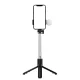 Telescopic Selfie Stick and Tripod WR1YXS with LED Light, 0.71m - Black
