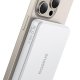 Baseus Airpow II 10000mAh Qi2 Power Bank with MagSafe 22.5W with Baseus Simple Series USB-C Cable - USB-C 20V/3A (30cm)...