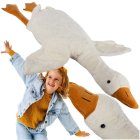 Mīksta Plīša Rotaļlieta Talismans Zoss 130cm Kruzzel 24720 | Mascot Goose