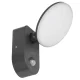 Maclean MCE367 LED sienas lampa ar PIR sensoru, 15W, 1100lm, IP65, pelēka