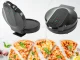 Elektriskā picas krāsns, 1000 W, ar nepiedegošu pārklājumu, melna