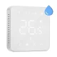 Умный WiFi Термостат Meross MTS200BHK для Водяного Отопления Белый