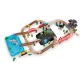 Koka vilcienu pilsētiņa 100 gab. RK-879 Ricokids | Wooden Train Town