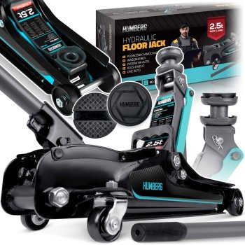 Низкопрофильный подкатной домкрат Humberg HM-380, 2,5 т