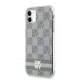 DKNY iPhone 11 / XR vāciņš IML Checkered Mono Pattern MagSafe, bēšs