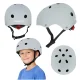 Детский велосипедный шлем Trike Fix с LED, M (55-58 см), темно-серый