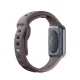 Силиконовый ремешок 3mk для Apple Watch 38/40/41 мм, темно-серый