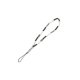Guess Heishi Beads Phone Strap GUSTBCKH Black/White