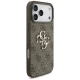Чехол Guess 4G Strap 4G Classic Logo для iPhone 17 Pro Max — коричневый