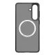 Samsung Galaxy S26+ vāciņš Samsung Capella Magnet Case, MagSafe, melns