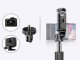 Selfie Stick with Tripod Telescopic Stand and Bluetooth RC, Black