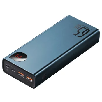 Внешний аккумулятор Baseus Adaman 20000мАч 65Вт Quick Charge 4.0 Power Delivery, синий