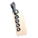 APEXEL APL-DG5H 5 in 1 Mobile Phone Camera Lens Set (kamerām Ø10-15mm) | Telefona Kameras Objektīvs Filtrs