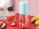 Bezvadu mini blenderis 150W, 400ml, zils