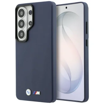 BMW M Metal Logo MagSafe vāciņš Samsung Galaxy S26 Ultra, tumši zils