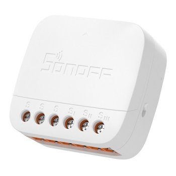 Sonoff S-MATE2 viedais slēdža modulis (bez neitrāles), balts