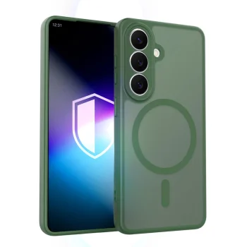 Чехол 3mk Misty MagCase для Samsung Galaxy S26, зеленый