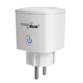 Greenblue GB720 F Viedā WiFi Rozete, 3680W, Android/iOS/Alexa/Google Home